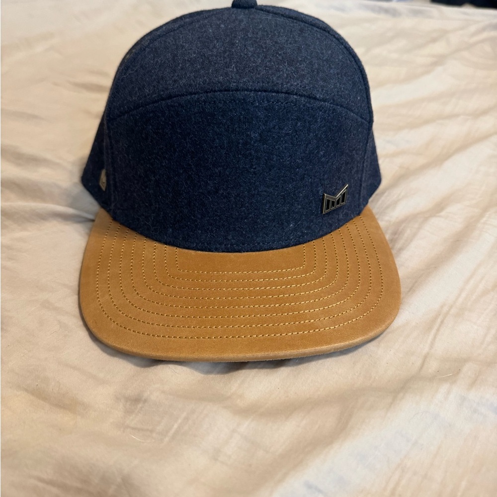 Blue and Tan Cap